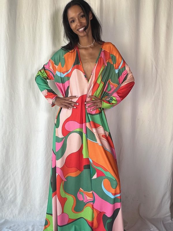 Long Caftan Dress | Vintage-Inspired | Monica Mahoney